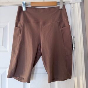 Uniqlo Women's Taupe Bike Shorts